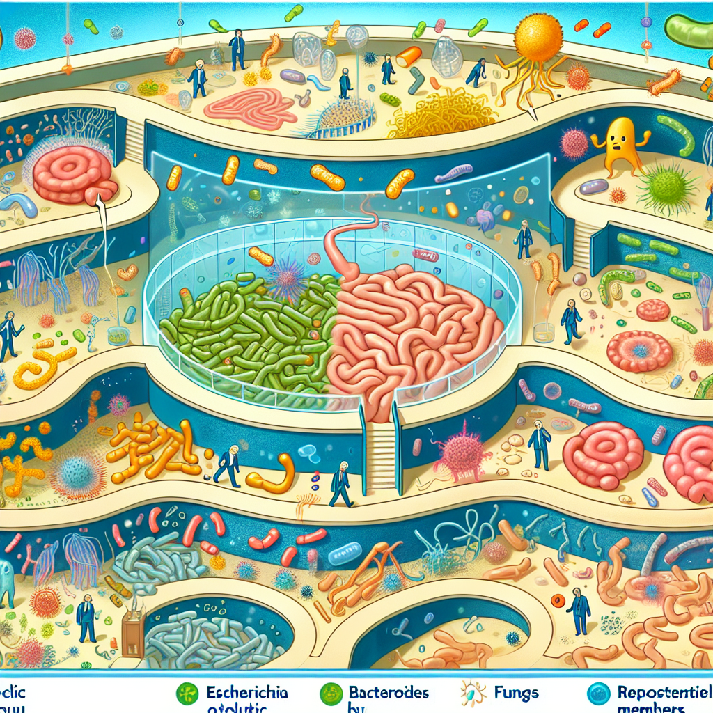 Gut Microbiome ecosystem in human body